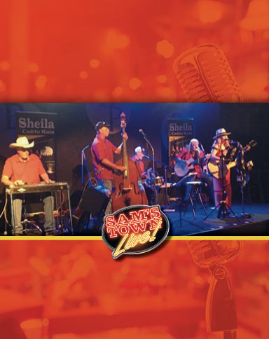 Sheila & The Caddo Kats at Sam's Town Live